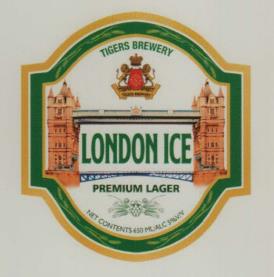 LONDON ICE (and logo) trademark logo