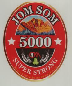 JOM SOM 5000 (and logo) trademark logo