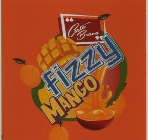 FIZZY MANGO (and logo) trademark logo
