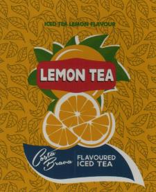 ICED TEA LEMON FLAVOUR (and logo) trademark logo