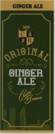 GINGER ALE CB ORIGINAL COSTA BRAVA (and logo) trademark logo