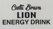 COSTA BRAVA LION ENERGY DRINK (and logo) trademark logo