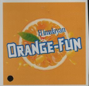 HIMALAYAN ORANGE-FUN (and logo) trademark logo