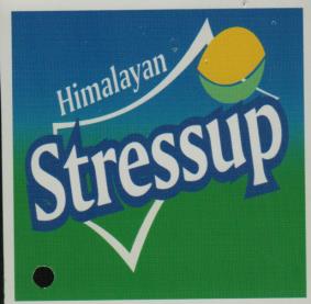 HIMALAYAN STRESSUP (and logo) trademark logo