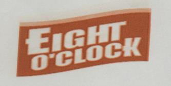 EIGHT O'CLOCK (and logo) trademark logo