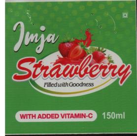IMJA STRAWBERRY (and logo) trademark logo