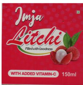 IMJA LITCHI (and logo) trademark logo