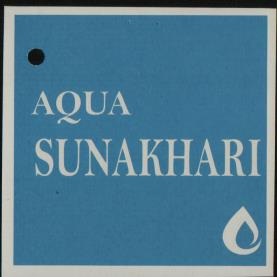AQUA SUNAKHARI (and logo) trademark logo