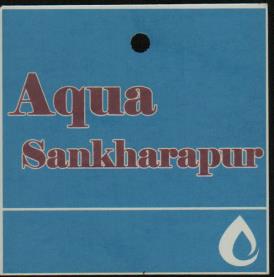AQUA SANKHARAPUR (and logo) trademark logo