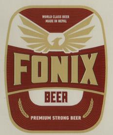 FONIX PREMIUM STRONG BEER (and logo) trademark logo