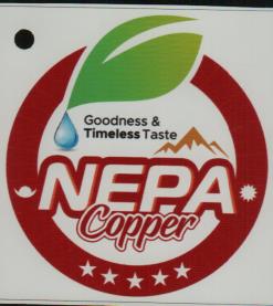 NEPA COPPER (and logo) trademark logo
