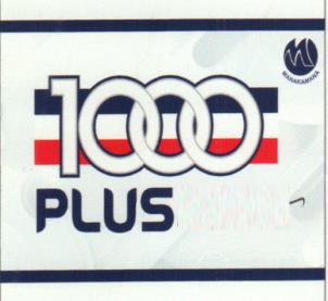 1000 plus (and logo) trademark logo