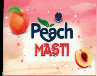 MANAKAMANA PEACH MASTI (and logo) trademark logo