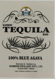 RAINBOW TEQUILA RED (and logo) trademark logo