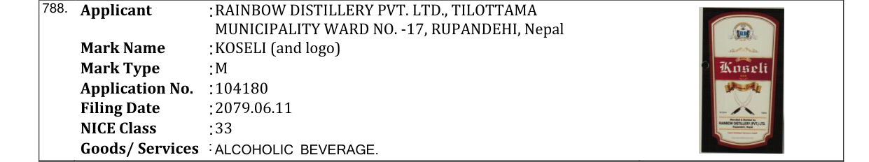 Original bulletin entry for KOSELI (and logo)
