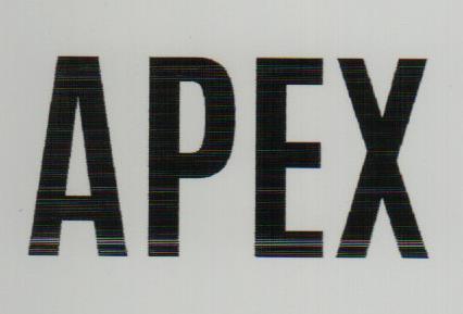 APEX (and logo) trademark logo