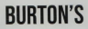 BURTON'S (and logo) trademark logo