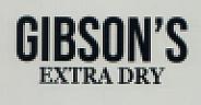 GIBSON'S EXTRA DRY (and logo) trademark logo