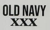 OLD NAVY XXX (and logo) trademark logo