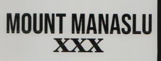 MOUNT MANASLU XXX (and logo) trademark logo