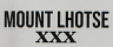 MOUNT LHOTSE XXX (and logo) trademark logo