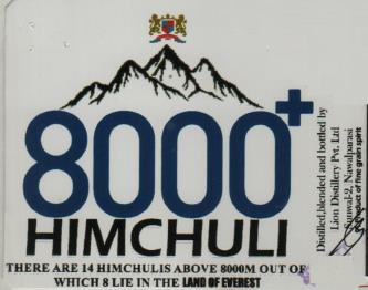 8000 HIMCHULI (and logo) trademark logo
