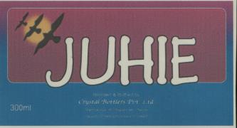 JUHIE (and logo) trademark logo