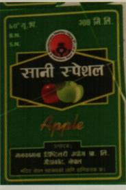 SANI SPECIAL APPLE (and logo) trademark logo
