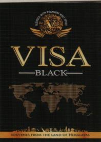 VISA BLACK (and logo) trademark logo