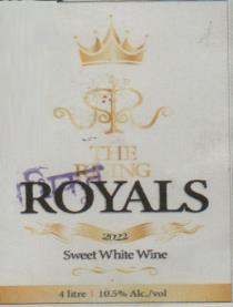 THE RISING ROYALS (and logo) trademark logo