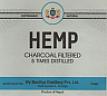 HEMP (375 ml) Charcoal Filtered 5times Distilled (and logo) trademark logo