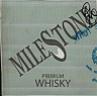 MILESTONE PREMIUM WHISKY (and logo) trademark logo