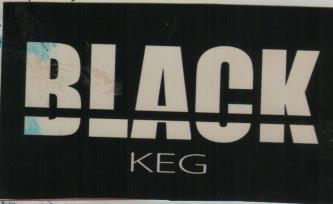 BLACK KEG (and logo) trademark logo