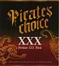 PIRATES CHOICE XXX (and logo) trademark logo