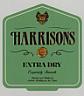 HARRISONS EXTRA DRY (and logo) trademark logo