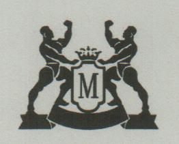 M (and logo) trademark logo