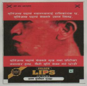 GOLDEN LIPS (and logo) trademark logo