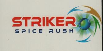 STRIKER SPICE RUSH (and logo) trademark logo