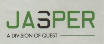 JASPER A DIVISION OF QUEST (and logo) trademark logo