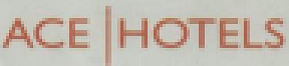 ACE HOTELS (and logo) trademark logo