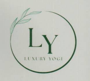 LUXURY YOGI (and logo) trademark logo