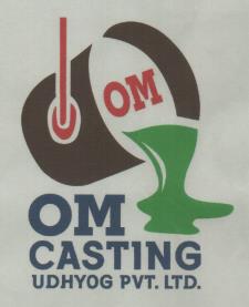 OM CASTING UDHYOG PVT. LTD. (and logo) trademark logo