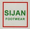 SIJAN FOOTWEAR (and logo) trademark logo