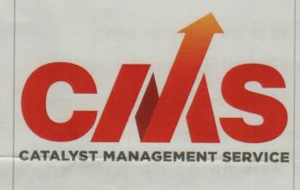 CMS CATALYST MANAGEMENT SERVICE (and logo) trademark logo