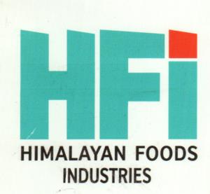 HFI HIMALAYAN FOODS INDUSTRIES (and logo) trademark logo