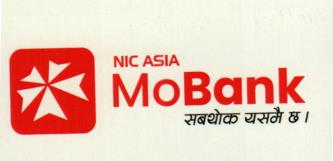 NIC ASIA MOBANK (and logo) trademark logo