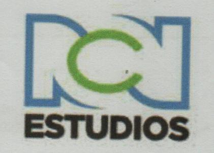 RCN ESTUDIOS (and logo) trademark logo