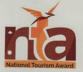 NTA (NATIONAL TOURISM AWARD) (and logo) trademark logo