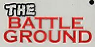 THE BATTLE GROUND (and logo) trademark logo