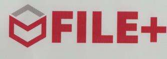 FILE + (and logo) trademark logo